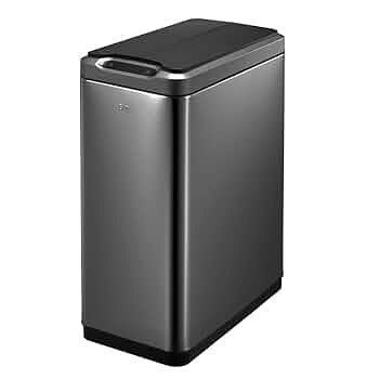 EKO センサー式開閉蓋つきゴミ箱 45L ステンレス　デラックスファントム 楽天市場】EKO ゴミ箱 45L デラックスファントム センサービン